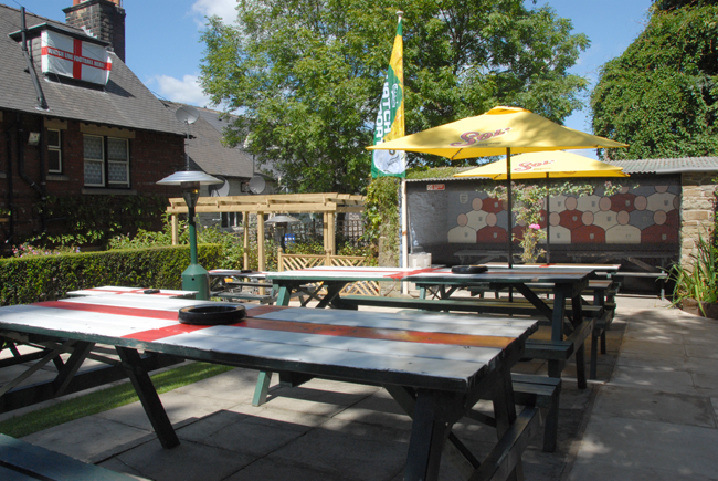 The Banner Cross Hotel Beer Garden