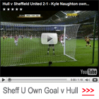 video kyle naughton own goal