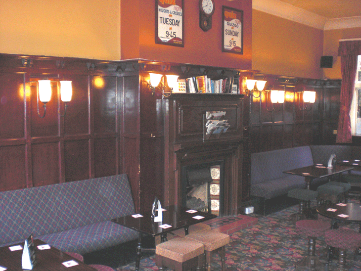 WOOD PANELLED LOUNGE